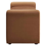 Bloom Performance Velvet Bench in Brown