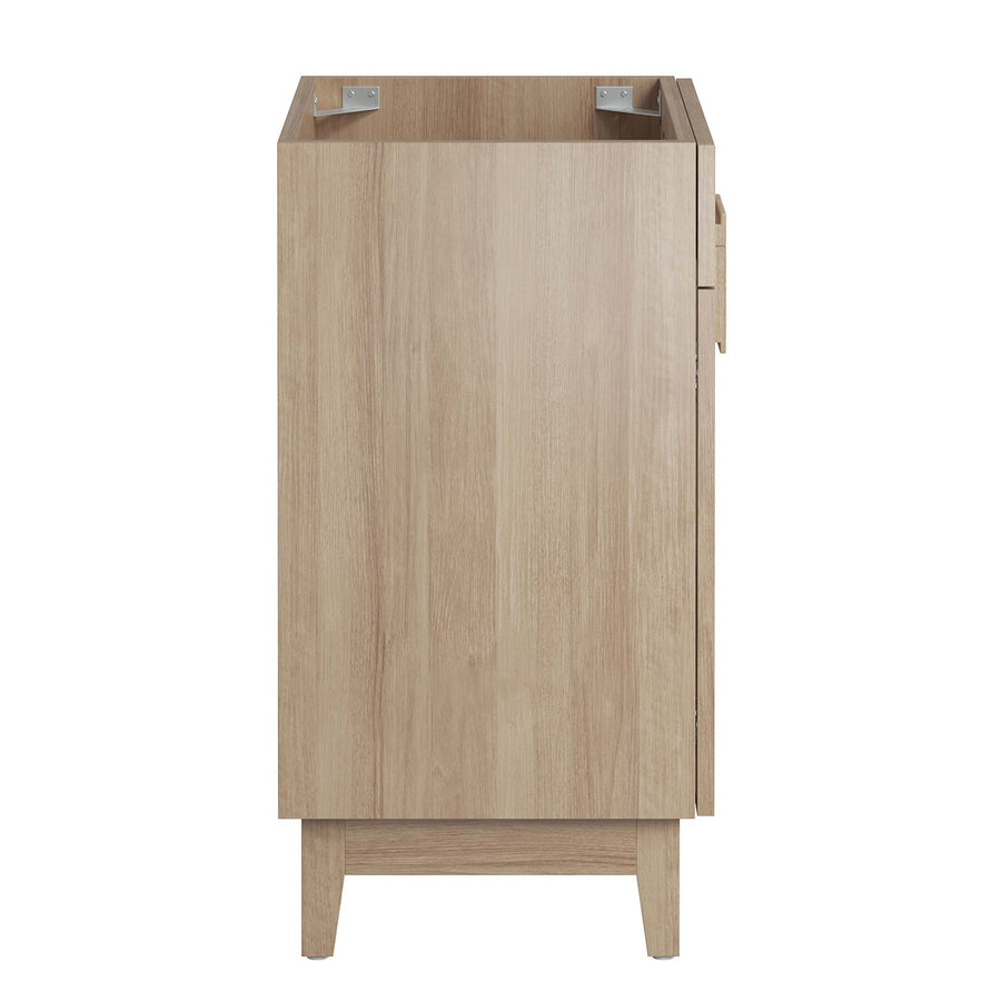 Summit 24" Bathroom Vanity Cabinet (Sink Basin Not Included) in Oak