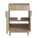 Summit 24" Bathroom Vanity Cabinet (Sink Basin Not Included) in Oak