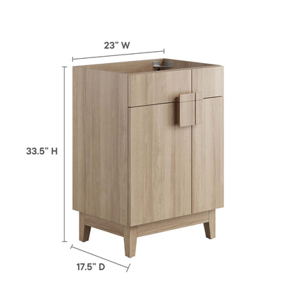 Miles 24" Bathroom Vanity Cabinet (Sink Basin Not Included) by Furniture For America