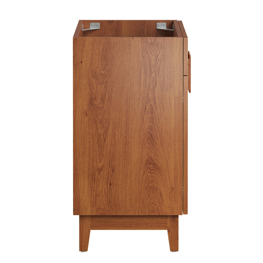 Summit 24" Bathroom Vanity Cabinet (Sink Basin Not Included) in Walnut