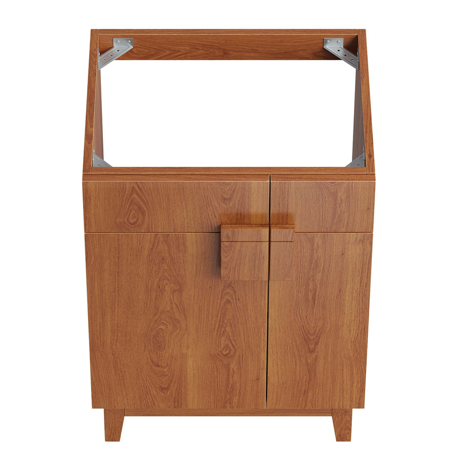 Summit 24" Bathroom Vanity Cabinet (Sink Basin Not Included) in Walnut