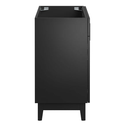 Miles 36" Bathroom Vanity Cabinet (Sink Basin Not Included) in Black