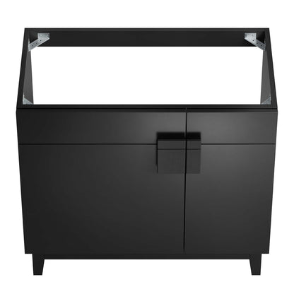 Miles 36" Bathroom Vanity Cabinet (Sink Basin Not Included) by Furniture For America