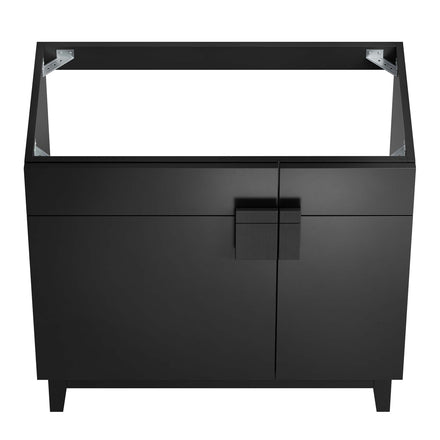 Miles 36" Bathroom Vanity Cabinet (Sink Basin Not Included) in Black