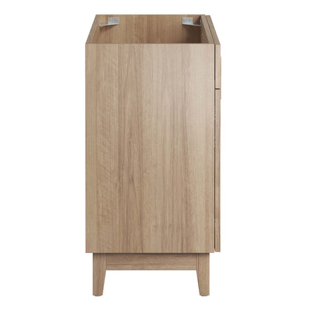 Miles 36" Bathroom Vanity Cabinet (Sink Basin Not Included) in Oak