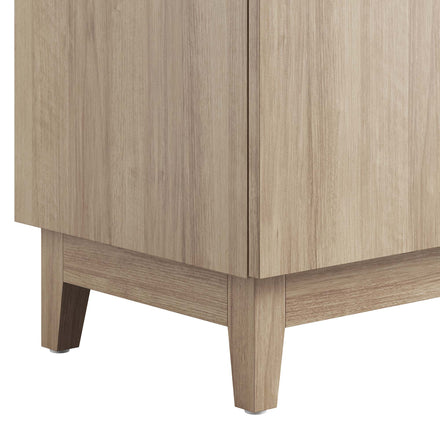 Miles 36" Bathroom Vanity Cabinet (Sink Basin Not Included) in Oak