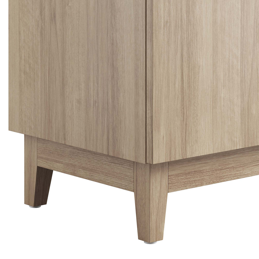 Summit 36" Bathroom Vanity Cabinet (Sink Basin Not Included) in Oak
