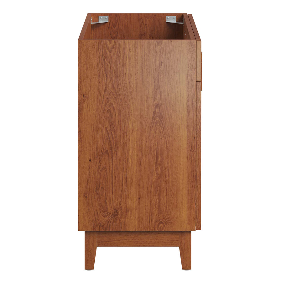 Summit 36" Bathroom Vanity Cabinet (Sink Basin Not Included) in Walnut