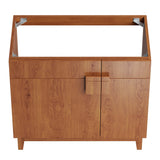 Summit 36" Bathroom Vanity Cabinet (Sink Basin Not Included) in Walnut