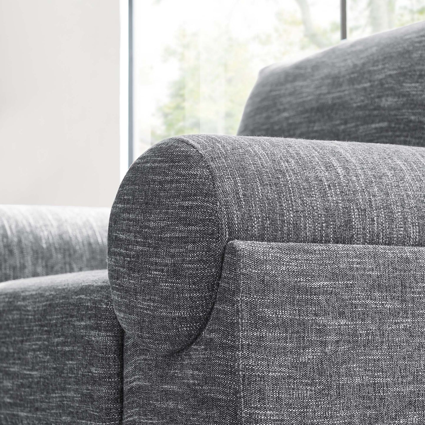 Oasis Upholstered Fabric Armchair by Furniture For America