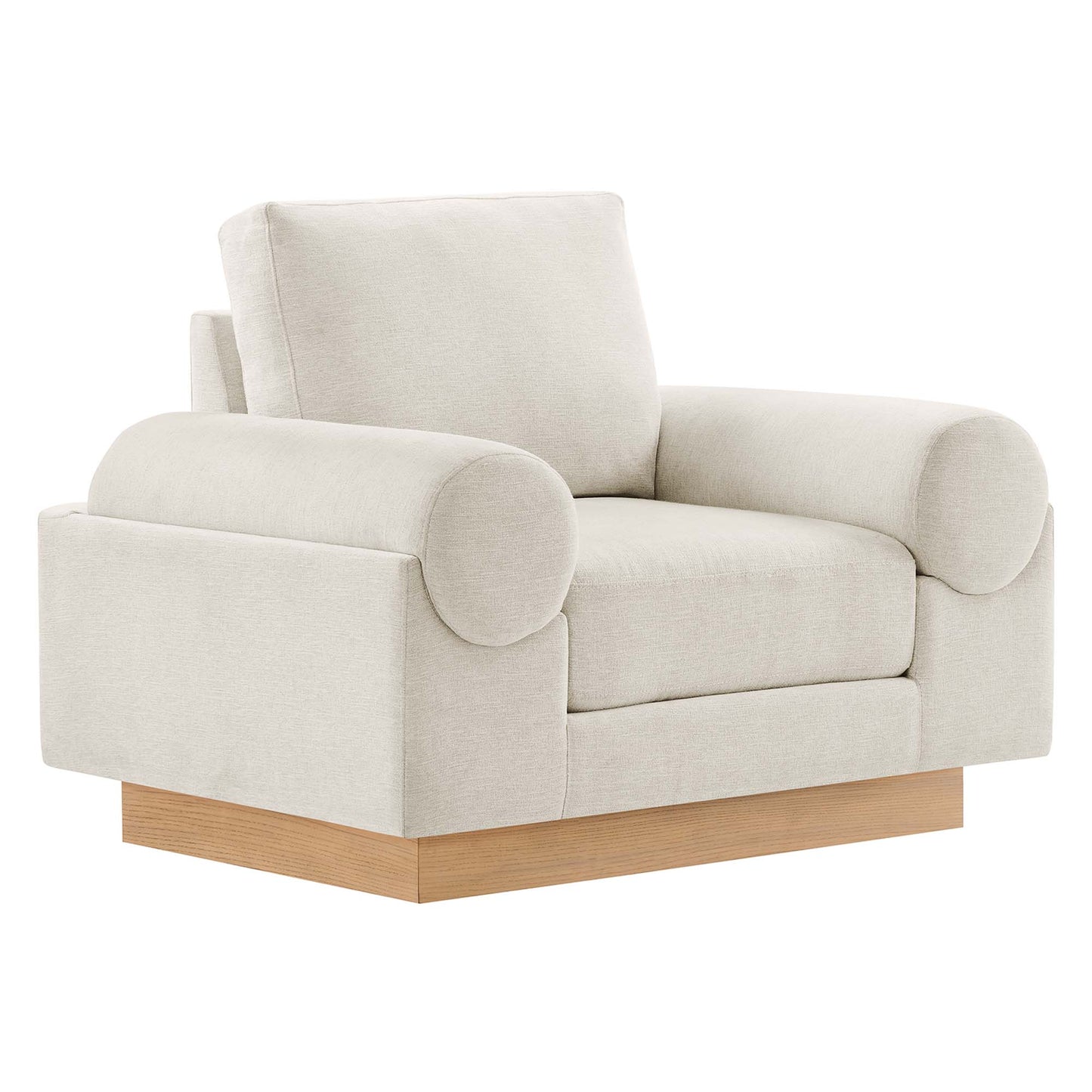 Oasis Upholstered Fabric Armchair by Furniture For America