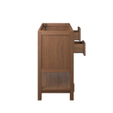 Tramontana 36" Wood Bathroom Vanity Cabinet (Sink Basin Not Included) in Walnut