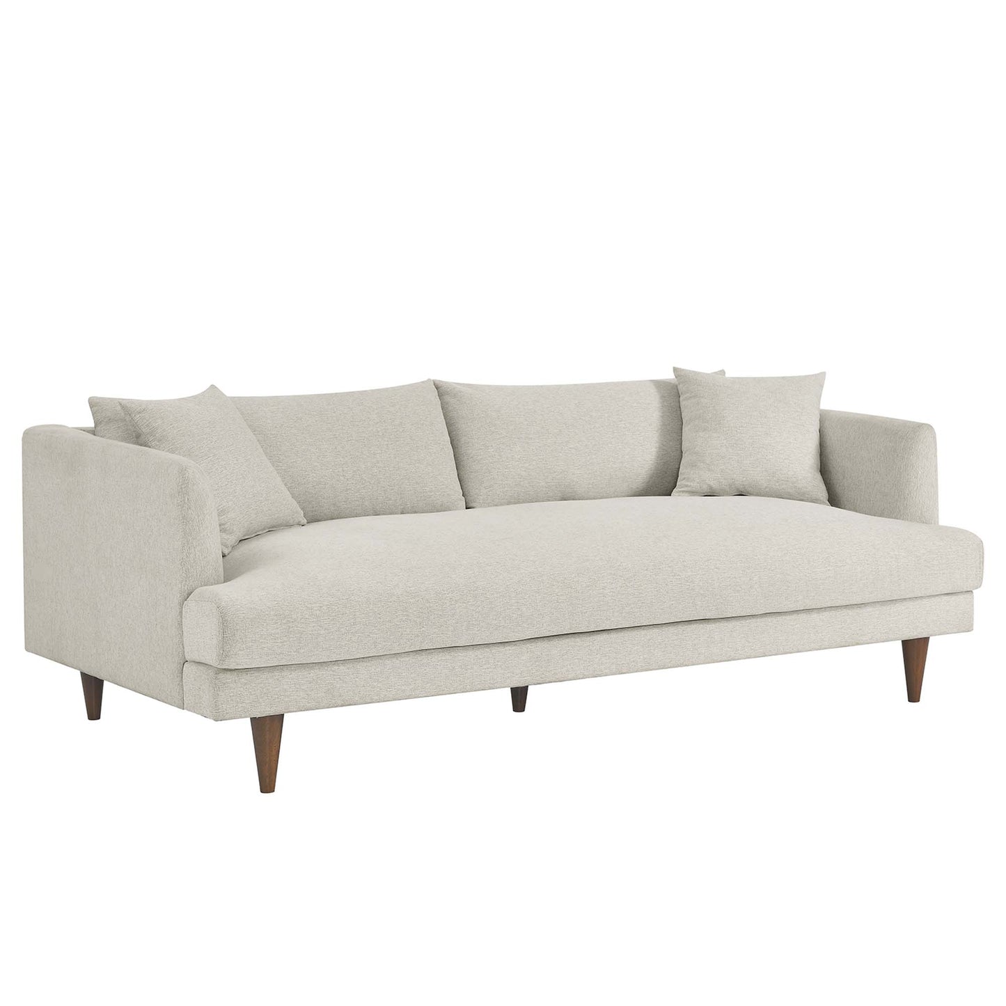 Zoya Down Filled Overstuffed Sofa by Furniture for America