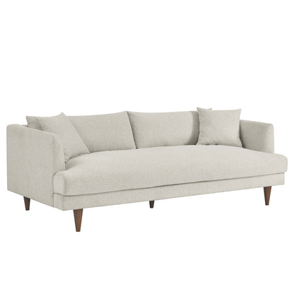 Zoya Down Filled Overstuffed Sofa by Furniture for America