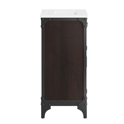 Steamforge 18" Bathroom Vanity by Furniture For America