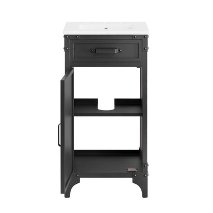 Steamforge 18" Bathroom Vanity by Furniture For America