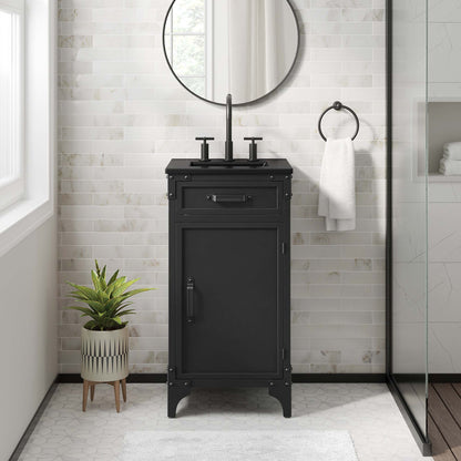 Steamforge 18" Bathroom Vanity by Furniture For America
