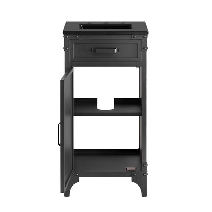 Steamforge 18" Bathroom Vanity by Furniture For America
