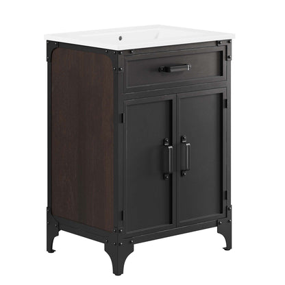 Steamforge 24" Bathroom Vanity by Furniture For America