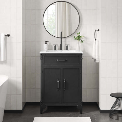 Steamforge 24" Bathroom Vanity by Furniture For America