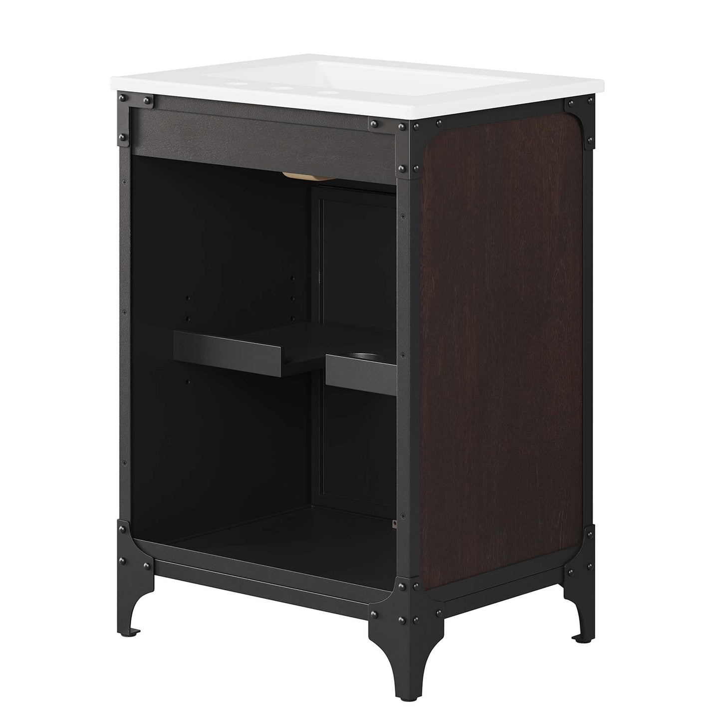 Steamforge 24" Bathroom Vanity by Furniture For America