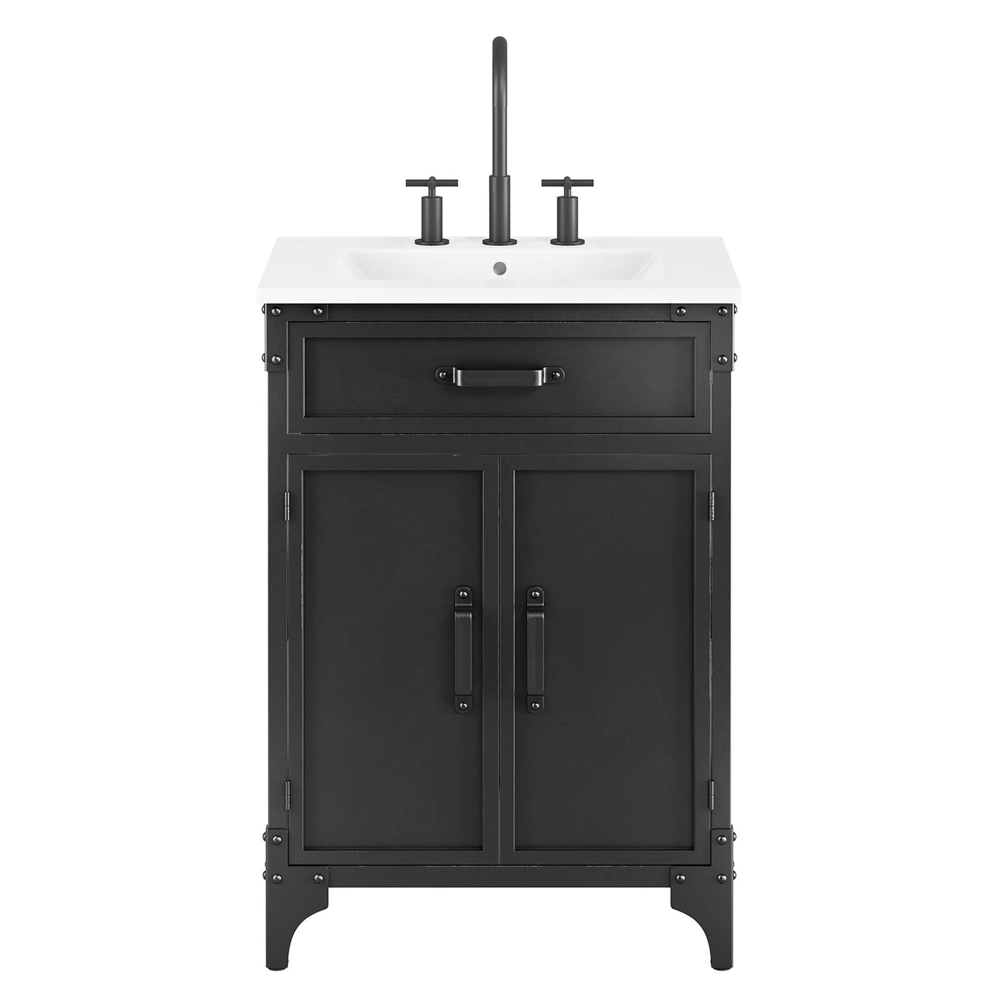 Steamforge 24" Bathroom Vanity by Furniture For America