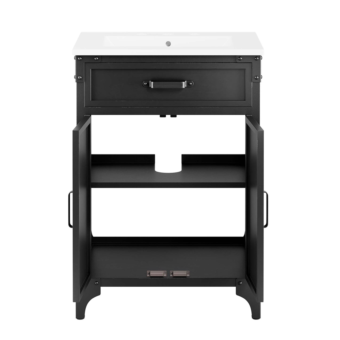 Steamforge 24" Bathroom Vanity by Furniture For America