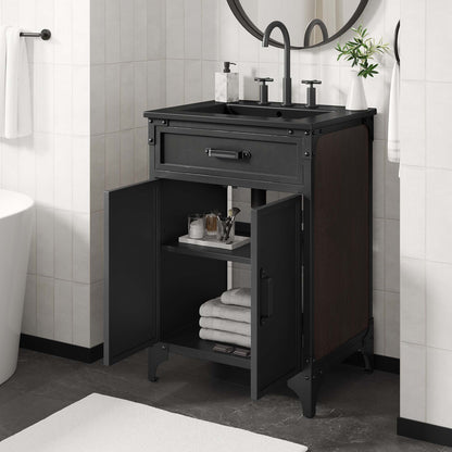Steamforge 24" Bathroom Vanity by Furniture For America