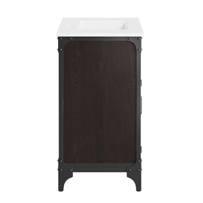 Steamforge 30" Bathroom Vanity by Furniture For America