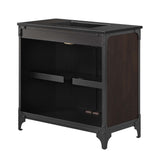 Clover 36" Bathroom Vanity in Black Black