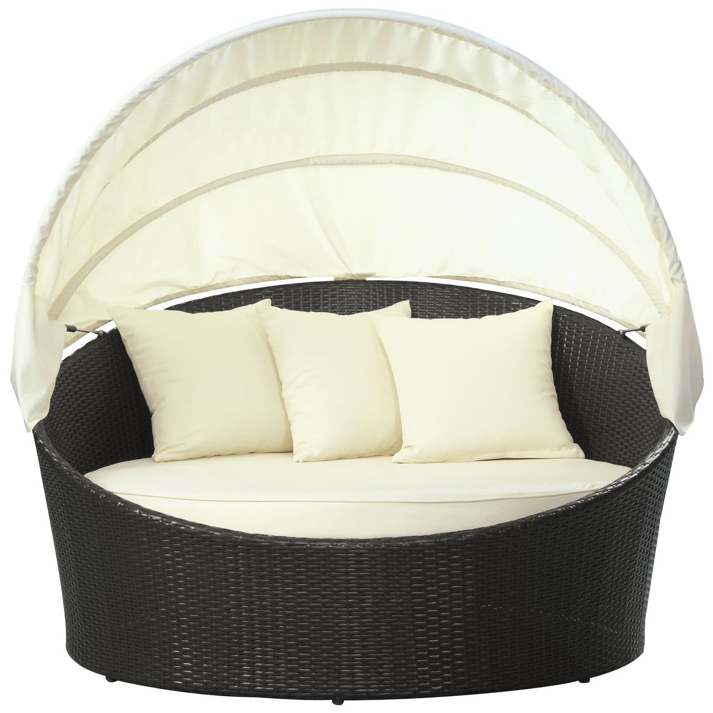 Siesta Canopy Outdoor Patio Daybed by Furniture For America