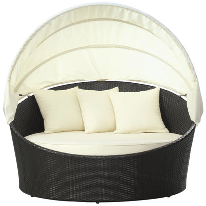 Siesta Canopy Outdoor Patio Daybed by Furniture For America