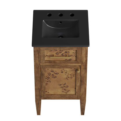 Elysian 18" Wood Bathroom Vanity by Furniture For America