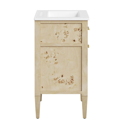 Elysian 24" Wood Bathroom Vanity by Furniture For America