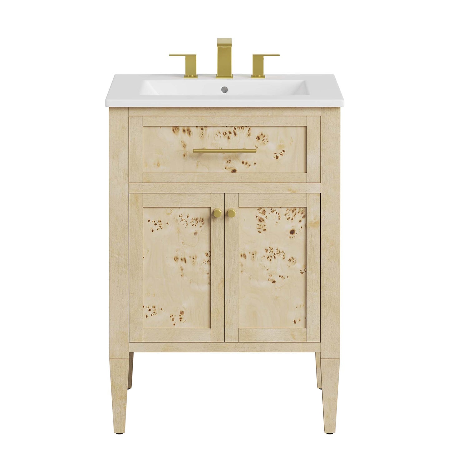 Elysian 24" Wood Bathroom Vanity by Furniture For America