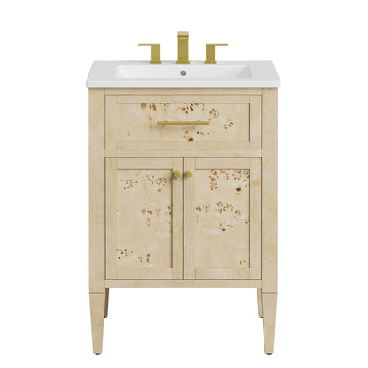 Elysian 24" Wood Bathroom Vanity by Furniture For America