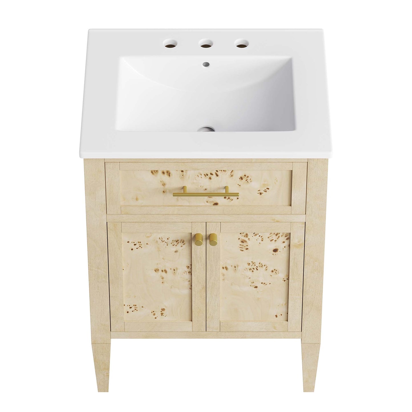 Elysian 24" Wood Bathroom Vanity by Furniture For America