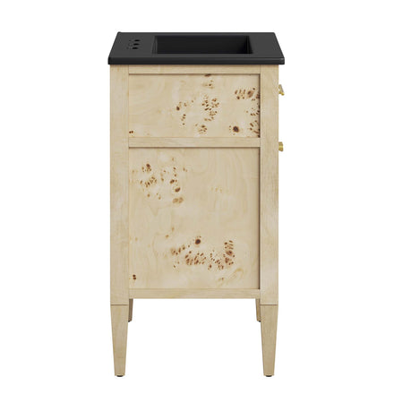 Elysian 24" Wood Bathroom Vanity in Black Burl