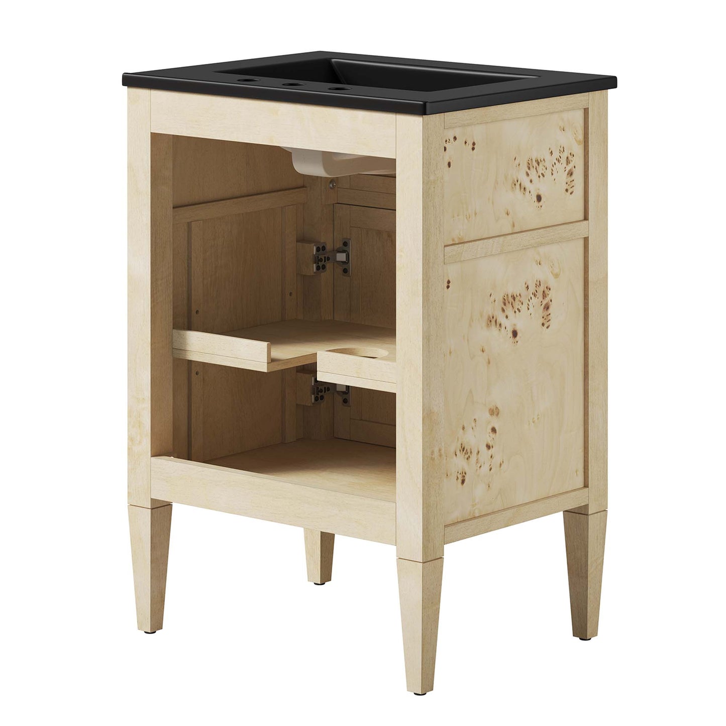 Elysian 24" Wood Bathroom Vanity by Furniture For America