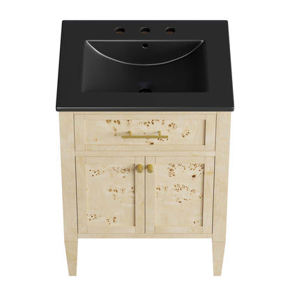 Elysian 24" Wood Bathroom Vanity by Furniture For America