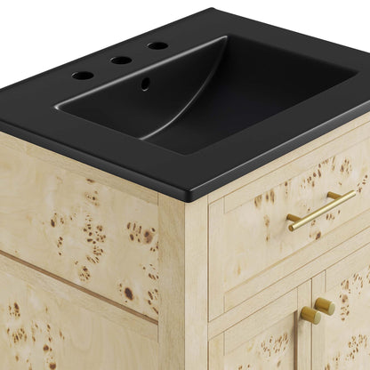 Elysian 24" Wood Bathroom Vanity by Furniture For America