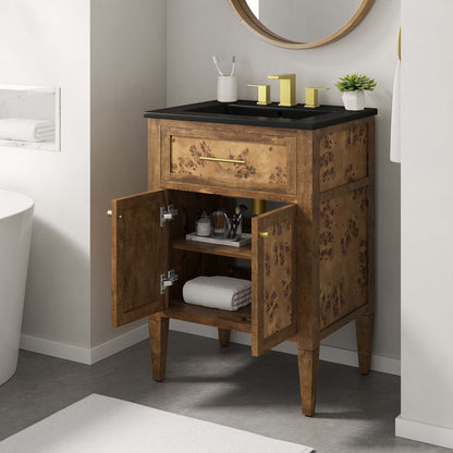 Elysian 24" Wood Bathroom Vanity by Furniture For America