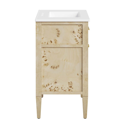Elysian 30" Wood Bathroom Vanity by Furniture For America
