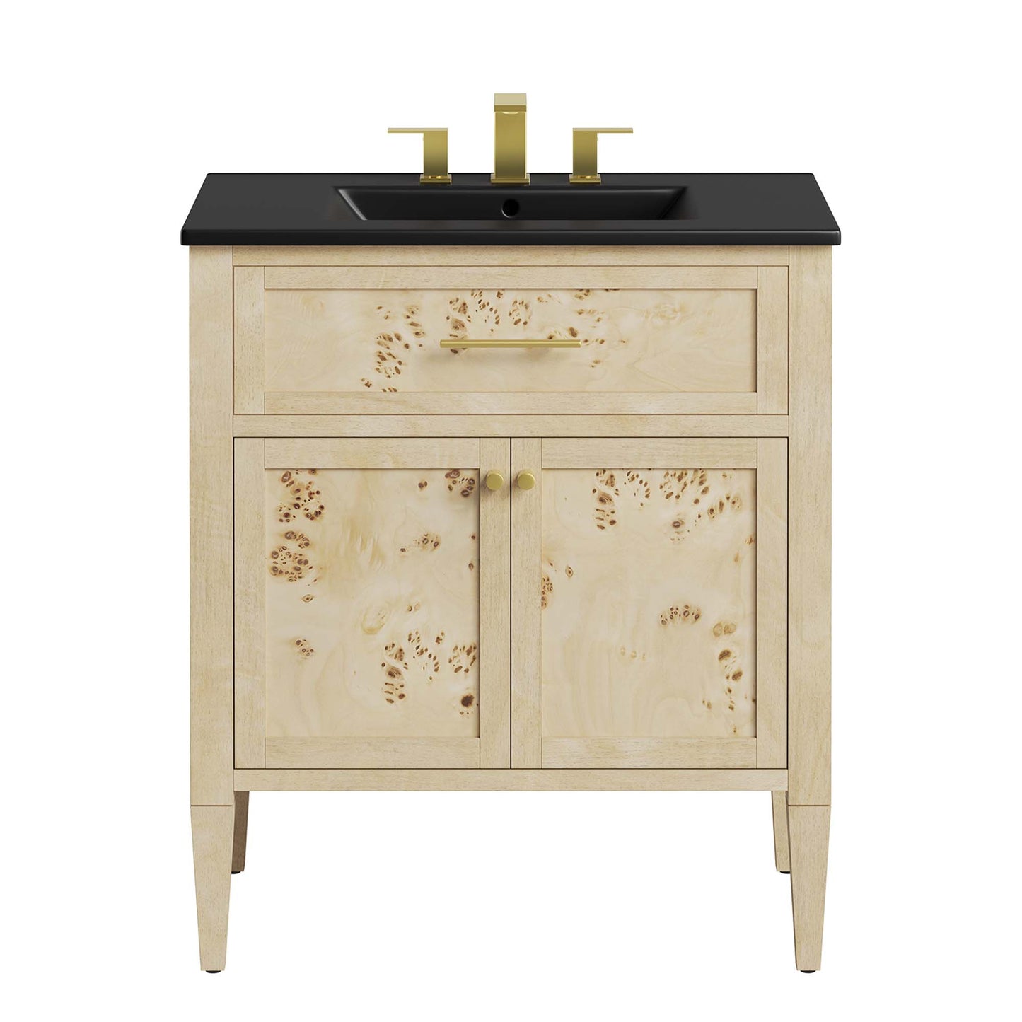 Elysian 30" Wood Bathroom Vanity by Furniture For America