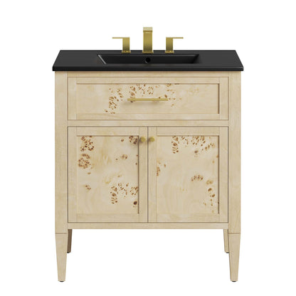 Elysian 30" Wood Bathroom Vanity by Furniture For America