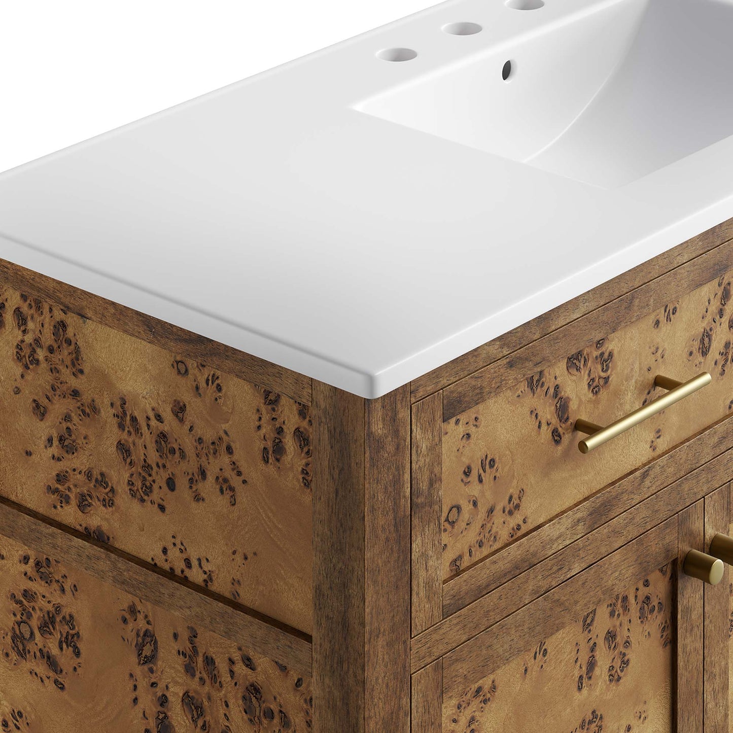 Elysian 48" Wood Single Sink Bathroom Vanity by Furniture For America