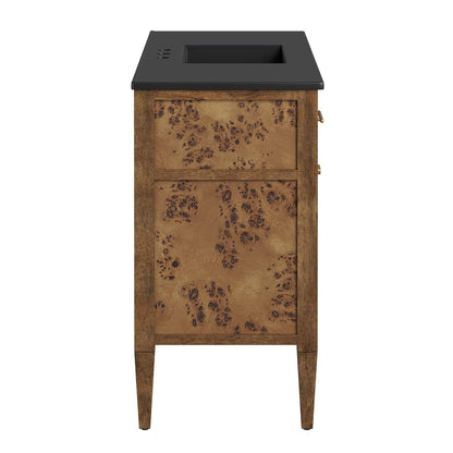 Elysian 48" Wood Single Sink Bathroom Vanity by Furniture For America