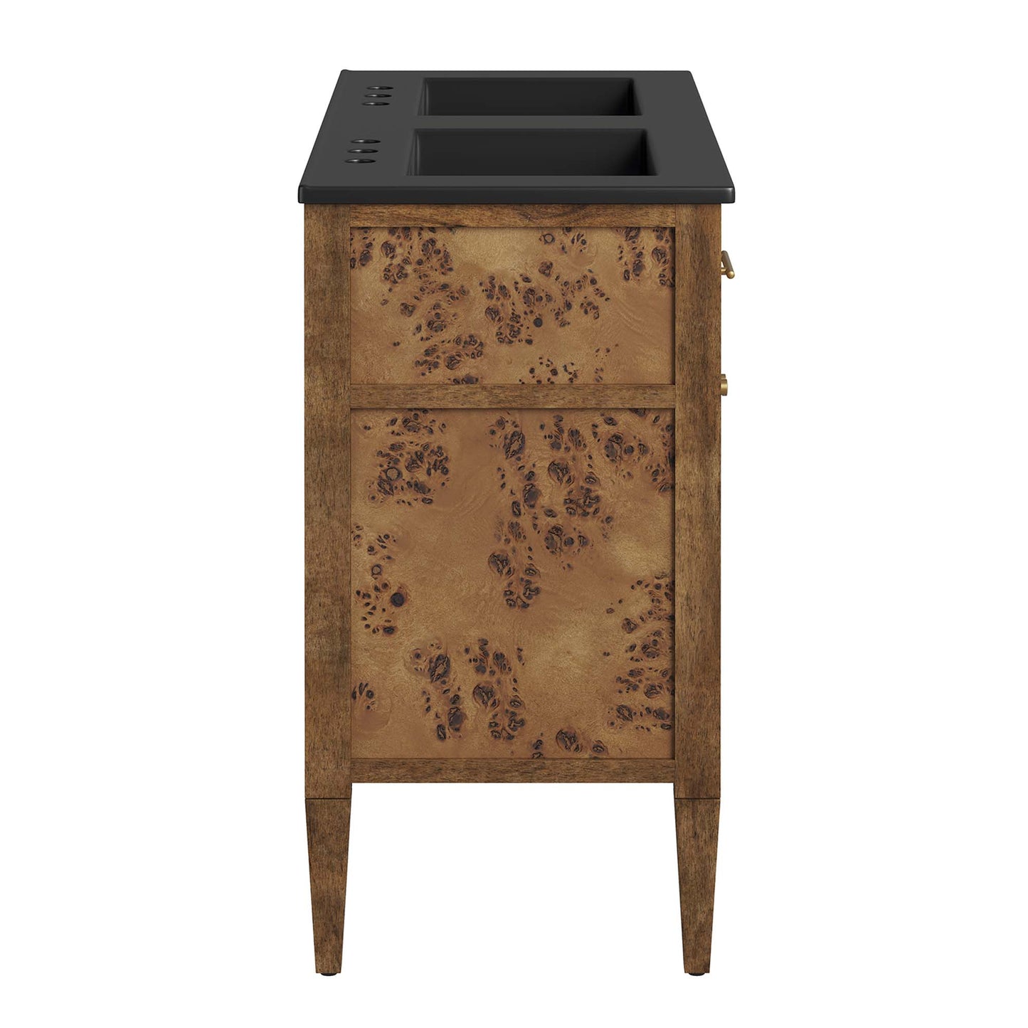 Elysian 48" Wood Double Sink Bathroom Vanity by Furniture For America