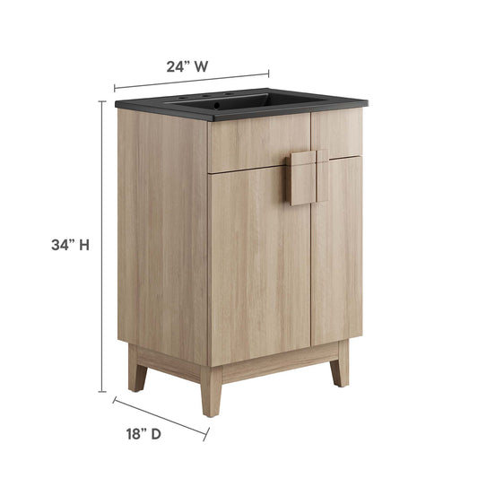 Miles 24" Bathroom Vanity by Furniture For America